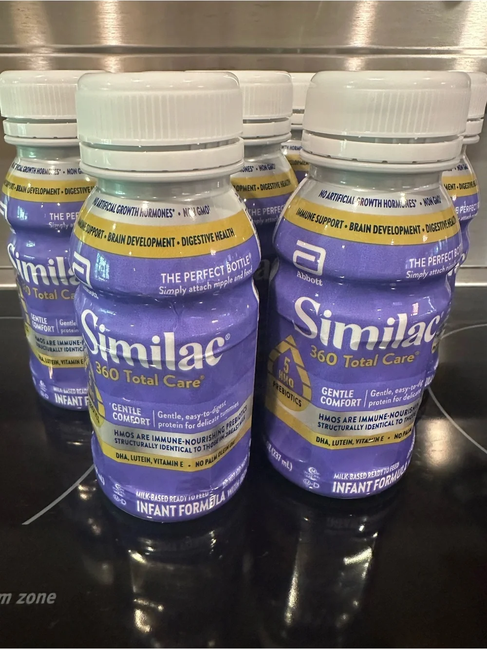 Lot Of 8 Empty 32oz Ready to feed formula bundle for reborn and silicone babies